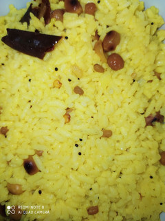 A picture of Lemon rice method 2.