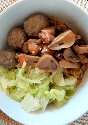 Foto resep Ayam Jamur Kecap (Topping Mie Ayam)