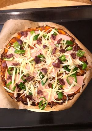 Φωτογραφία της συνταγής Pizza 🍕 λίγο Vegan 🌱