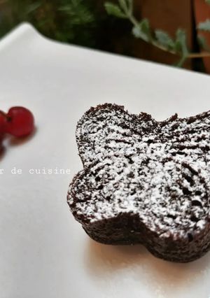 Une photo de Mini cakes au chocolat papillon 🦋