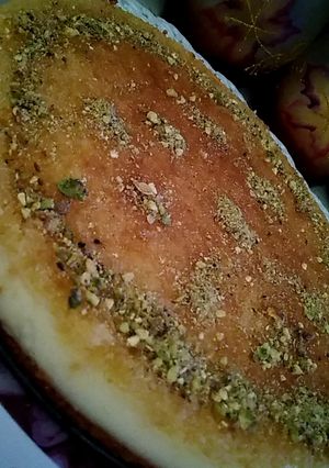صورة لوصفة بسبوسه بالقشطه