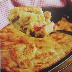A picture of Chicken and Spinach Pie.