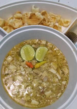 Foto resep Mie bawang putih