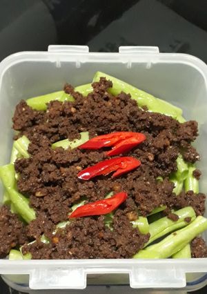 Foto resep Buncis cah daging cincang