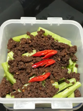 Cara Simple Membuat Resep  Buncis cah daging cincang yang Bisa Manjain Lidah, Menggugah Selera