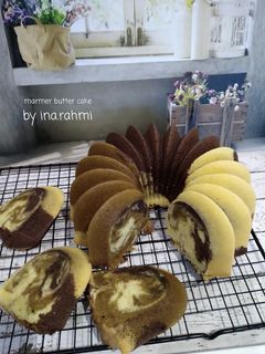 Foto resep Marmer butter cake
