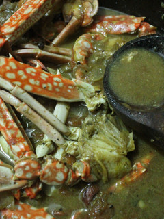 A picture of Njandu Rasam (Crab rasam).