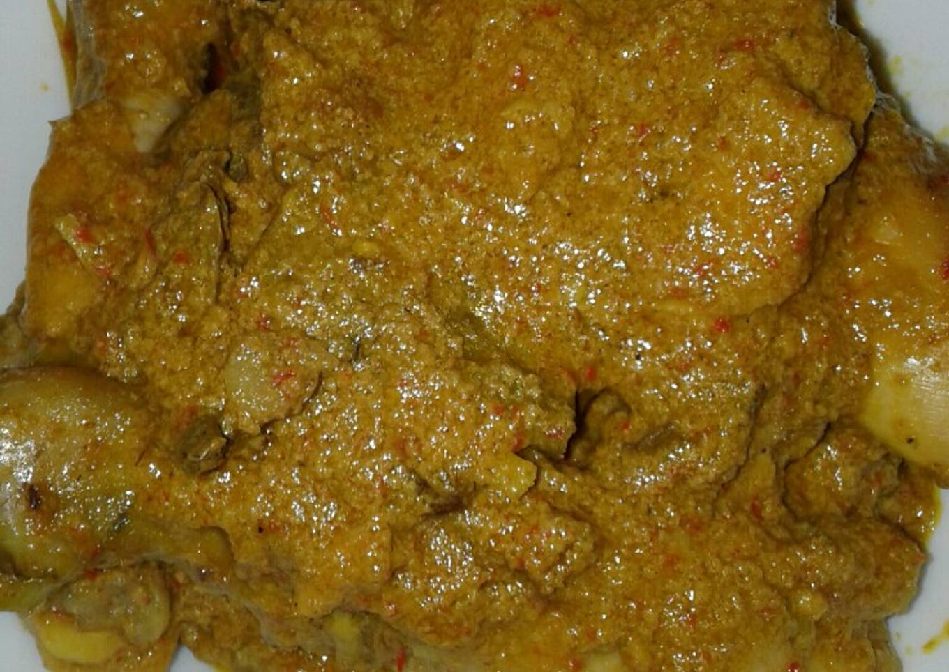 Resep Rendang ayam Anti Gagal