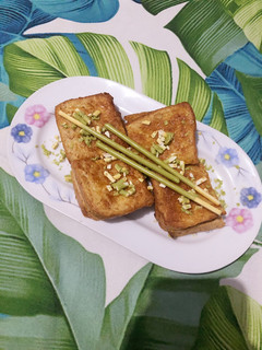 Foto resep French toast matcha cheese