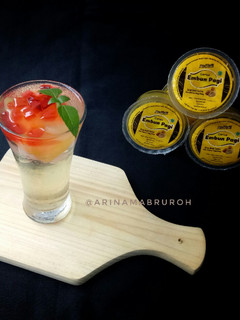 Foto resep Es Manisan Carica (Carica in Syrup) Jelly