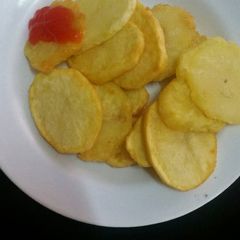 A picture of Shallow fried potatoes.