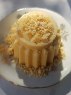 Una foto de Gelatina de mazapán de la Rosa