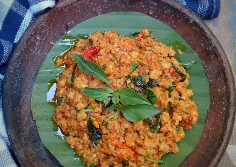 Resep Sambel oncom kemangi yang Enak