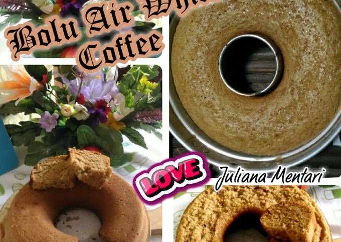 Resep membuat 340. Bolu Air White Coffee dijamin lezat