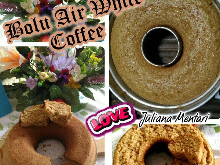  Resep membuat 340. Bolu Air White Coffee dijamin lezat