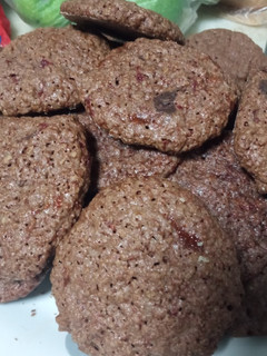 Una foto de Galletas de avena y chocolate