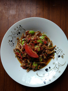 Foto resep Sambel teri pete kemangi