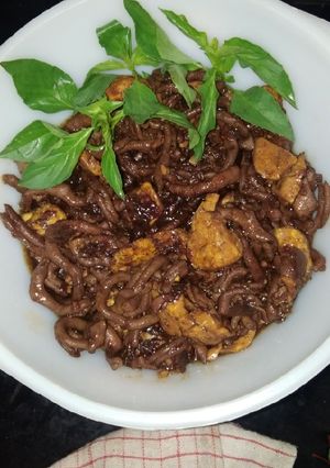 Foto resep Usus Telur Kecap