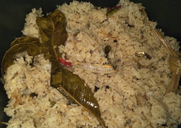 Resep Nasi liwet teri pete rice cooker Anti Gagal