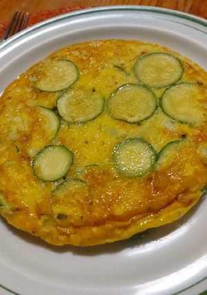 A picture of Zucchini and Egg Omelette.