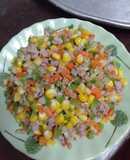 Rau củ quả xào thịt