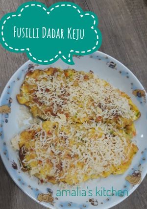 Foto resep Fusilli Dadar Keju