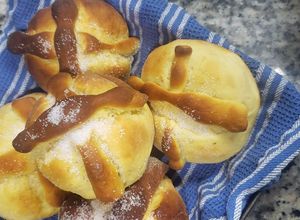Una foto de Pan de muerto