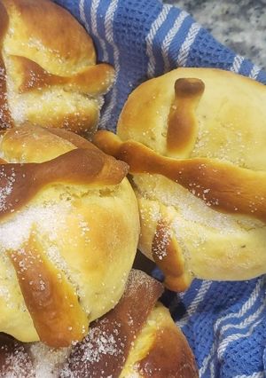 Una foto de Pan de muerto