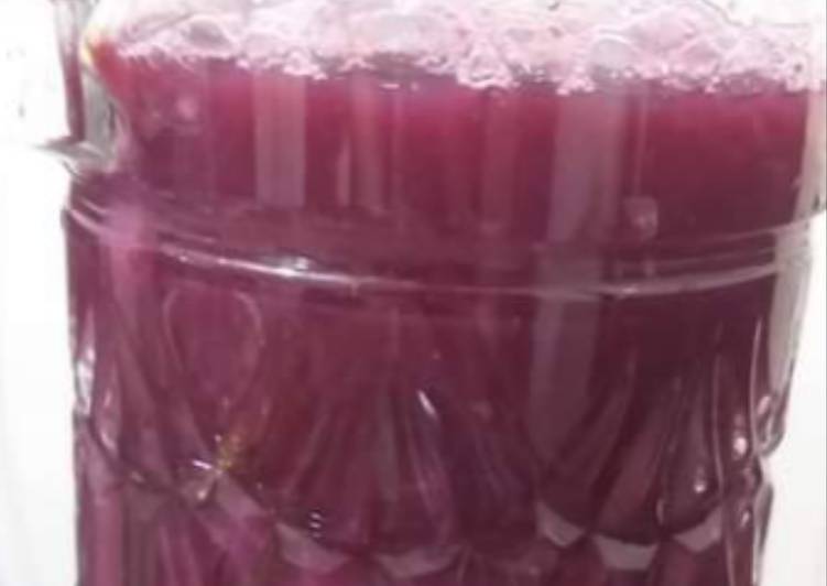 لذيذجدًا: عصير العنب المنزلي المنعش