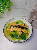 Pokcoy Tahu Siram Saus