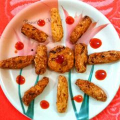 A picture of Corn fritters.