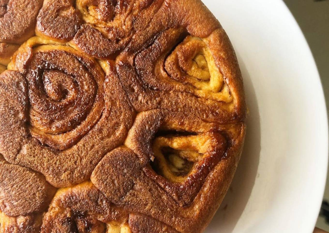 Cinnamon Roll Simpel Rice Cooker
