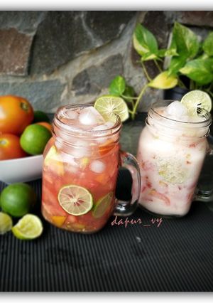 Foto resep ES TOMAT Susu Cacah