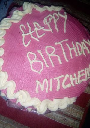 A picture of Buttercream icing.