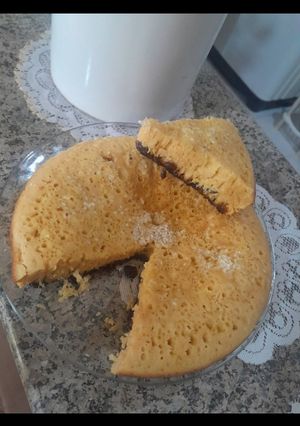 عکسی از دستور کیک کنجدی که کشمشی (Sesame and raisin cake)