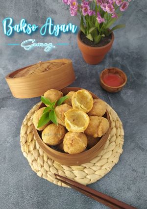 Foto resep 228. Bakso Goreng Ayam (Kopong)