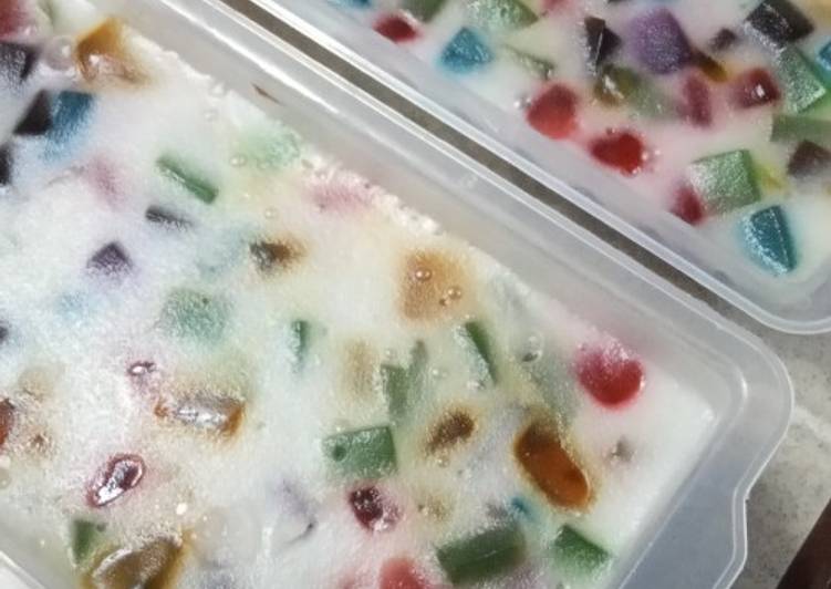 Resep Puding Mozaik yang Bikin Ngiler