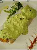 Canelones de Jurel y Maíz con Salsa de Palta