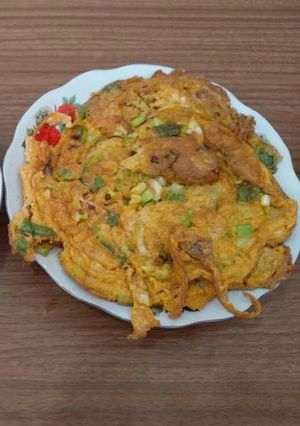 Foto resep Dadar telor martabak be like