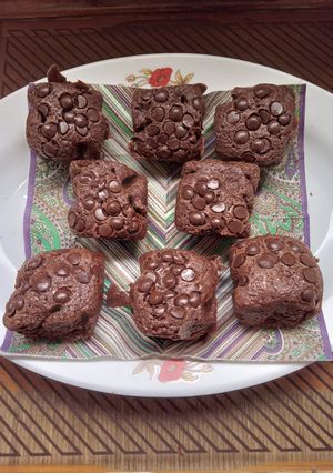 Una foto de Brownies económicos y superchocolatosos