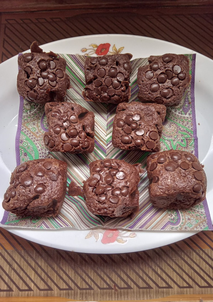 Una foto de Brownies económicos y superchocolatosos