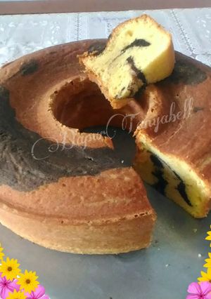 Foto resep Marmer butter cake sederhana