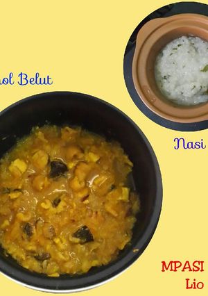 Foto resep MPASI 9m Lio_ Tim Gurih+PesmoL Belut