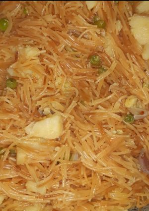 A picture of Vegetable vermicelli.