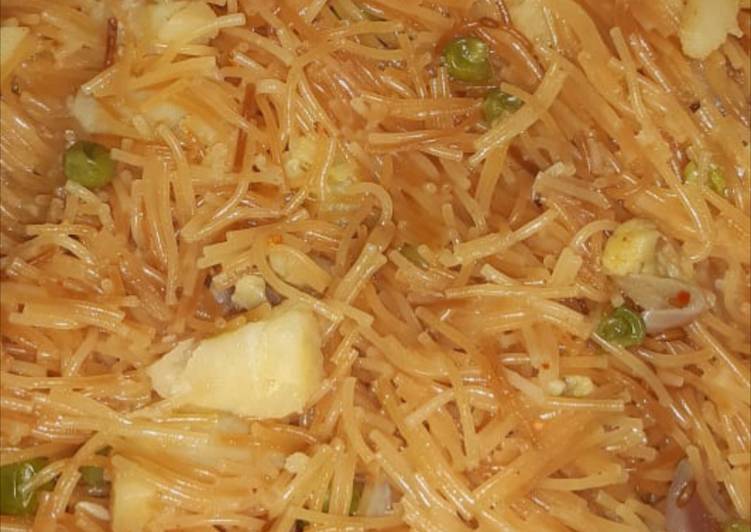Steps to Prepare Speedy Vegetable vermicelli | Satisfying Recipe | So Yummy Food !