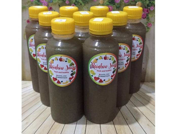 Resep Diet Juice Kale Pear Guava Strawberry, Lezat