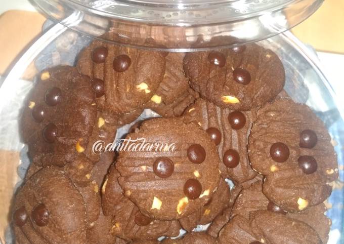 Cookies Coklat Kacang Choco Chips