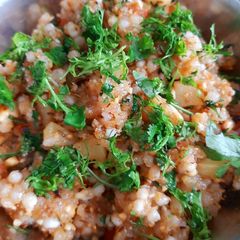 Sabudana khichdi A picture of Sabudana khichdi.