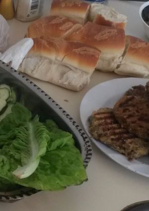 Una foto de Hamburtejas a la plancha!!!!