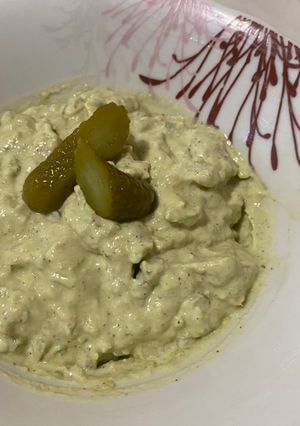 Uborkás avokádó krém 🥒🥑🧄 recept fotója